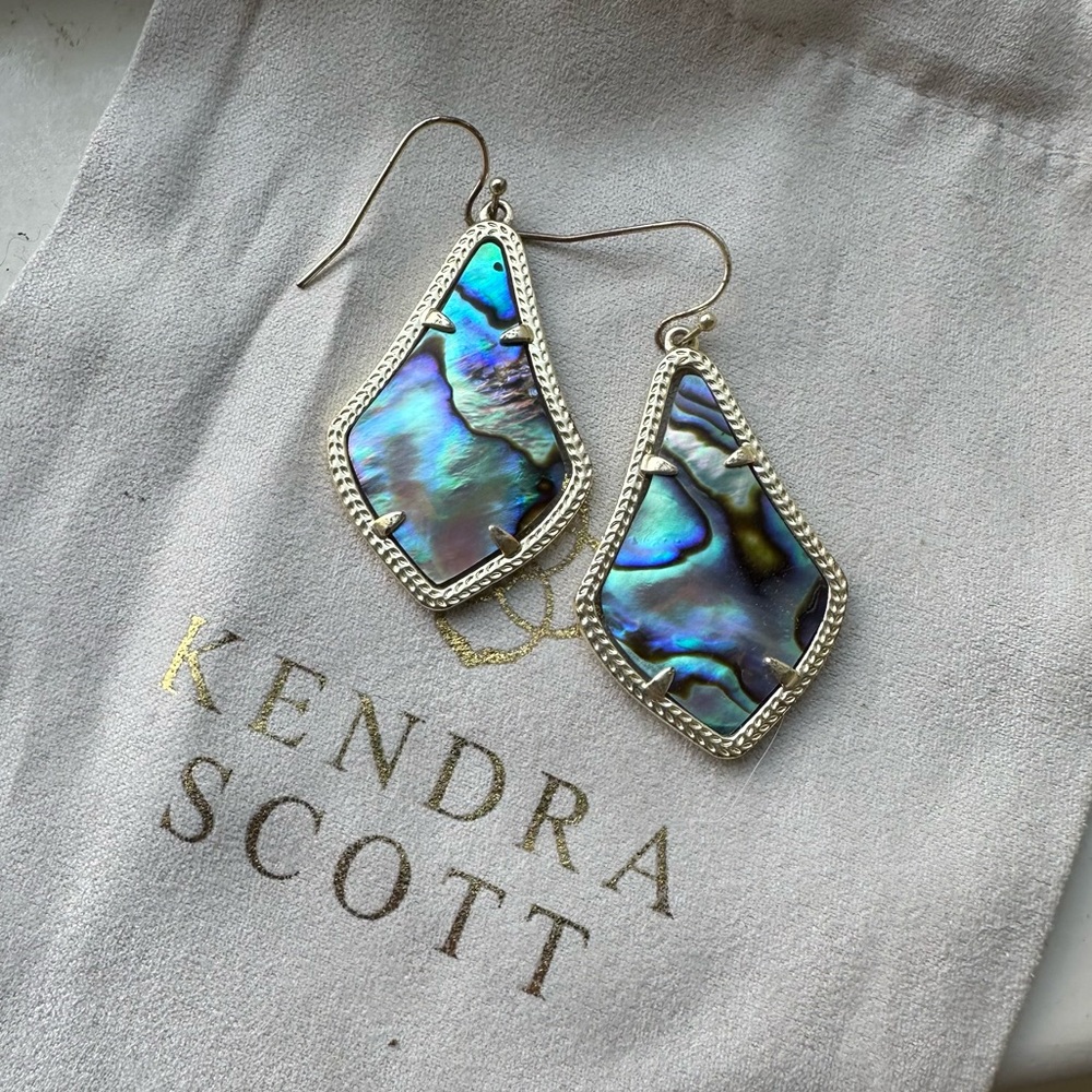 Kendra Scott Alex Abalone Shell Earrings